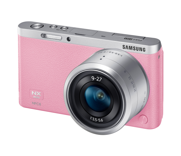 Samsung NX MINI PINK + OBIEKTYW 9-27 MM - 1395605 - zdjęcie 2